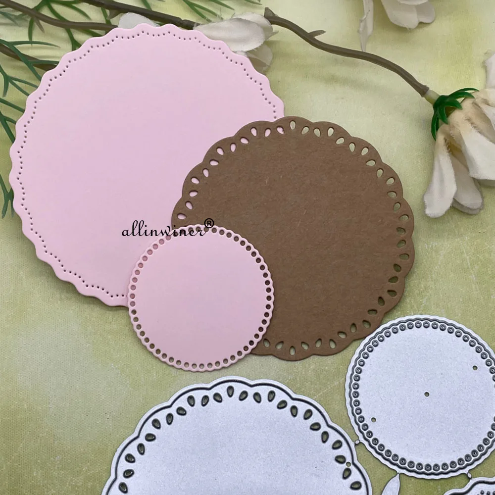 Circle flower frame Metal Cutting Dies Stencils Die Cut for DIY Scrapbooking Album Paper Card Embossing
Circle flower frame Metal Cutting Dies Stencils Die Cut for DIY Scrapbooking Album Paper Card Embossing