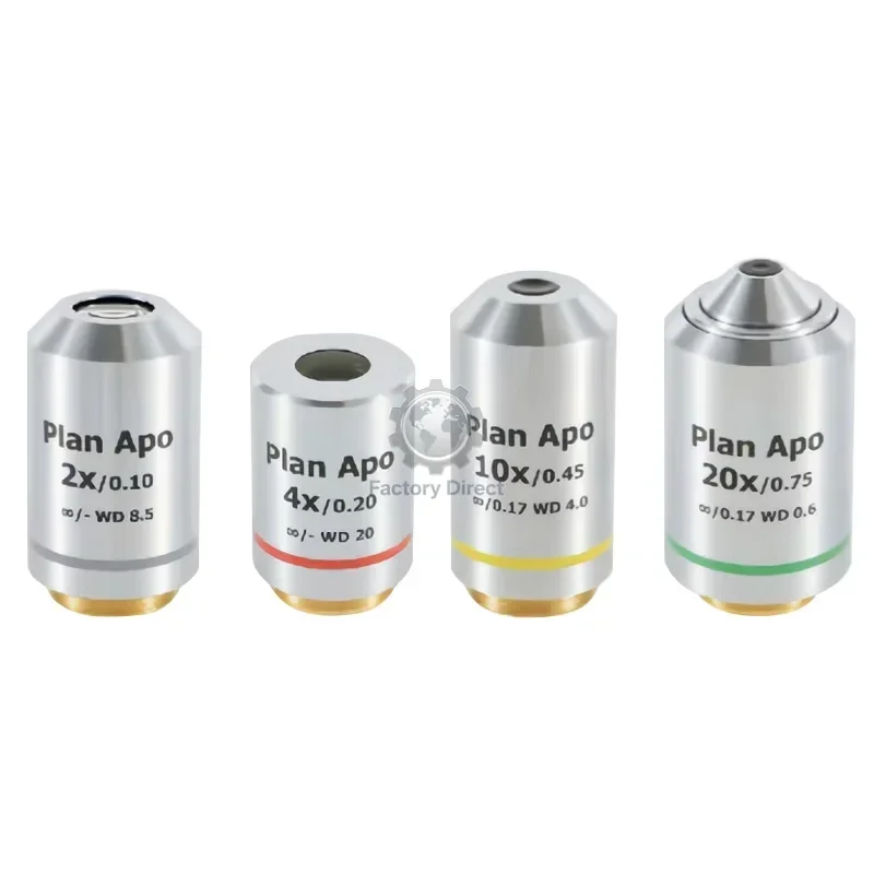 High performance biological objective Plan Apo parfocal distance 60MM high numerical aperture
High performance biological objective Plan Apo parfocal distance 60MM high numerical aperture