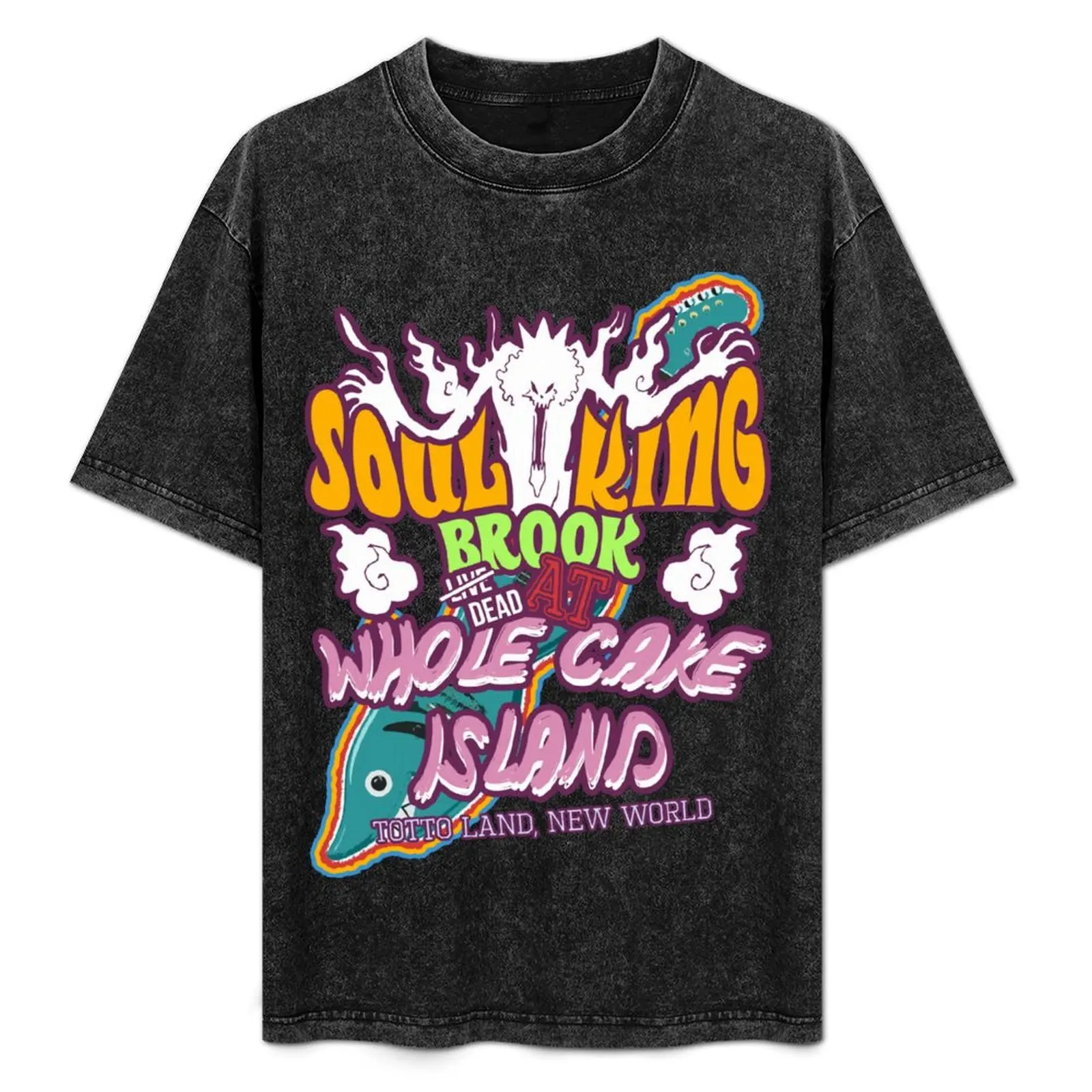 Soul King at Whole Cake Island T-Shirt vintage anime shirt luxury clothing labubu graphic shirts compression shirt men
Soul King at Whole Cake Island T-Shirt vintage anime shirt luxury clothing labubu graphic shirts compression shirt men