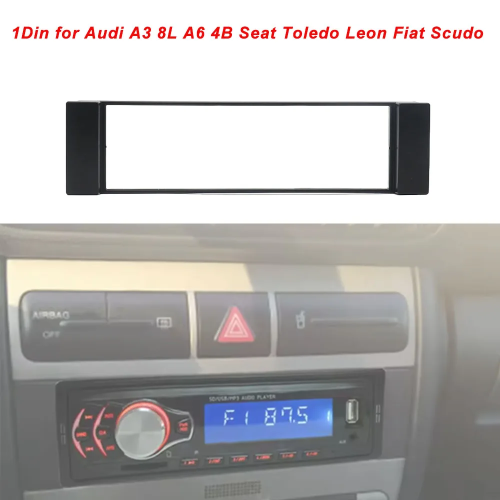 1 Din автомобильная стереозащитная пластина для приборной панели CD, рамка для радиоприемника для Audi A3 8L A6 4B Seat Toledo Leon Fiat Scudo
1 Din автомобильная стереозащитная пластина для приборной панели CD, рамка для радиоприемника для Audi A3 8L A6 4B Seat Toledo Leon Fiat Scudo