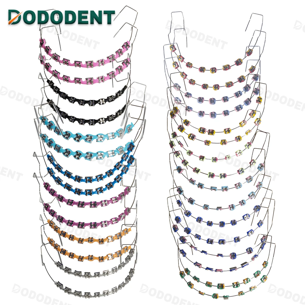 1 Pair Colorful Temporary Tooth Decoration with Metal Wires Fake Brackets And Orthodontic Ligature Ties Tooth Fashion Decoration
1 Pair Colorful Temporary Tooth Decoration with Metal Wires Fake Brackets And Orthodontic Ligature Ties Tooth Fashion Decoration