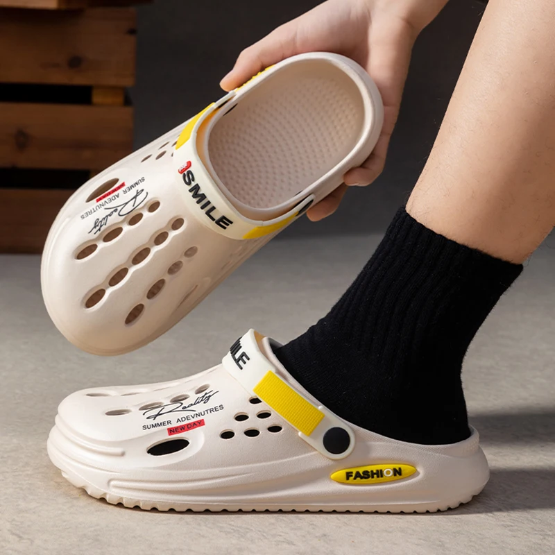 2026 Summer Thick Bottom Sports Sandals Men & Women Comfort Soft Sole Non Slip Beach Sandals Men Hollow Eva Clogs Couple Shoes
2026 Summer Thick Bottom Sports Sandals Men & Women Comfort Soft Sole Non Slip Beach Sandals Men Hollow Eva Clogs Couple Shoes
