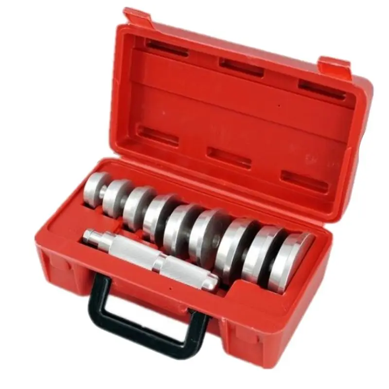 Universal Bearing Installer And Seal Bushing Driver Install Set Accessory Parts For Automotive Wheel Bearings Press Kit 10 PCS
Universal Bearing Installer And Seal Bushing Driver Install Set Accessory Parts For Automotive Wheel Bearings Press Kit 10 PCS