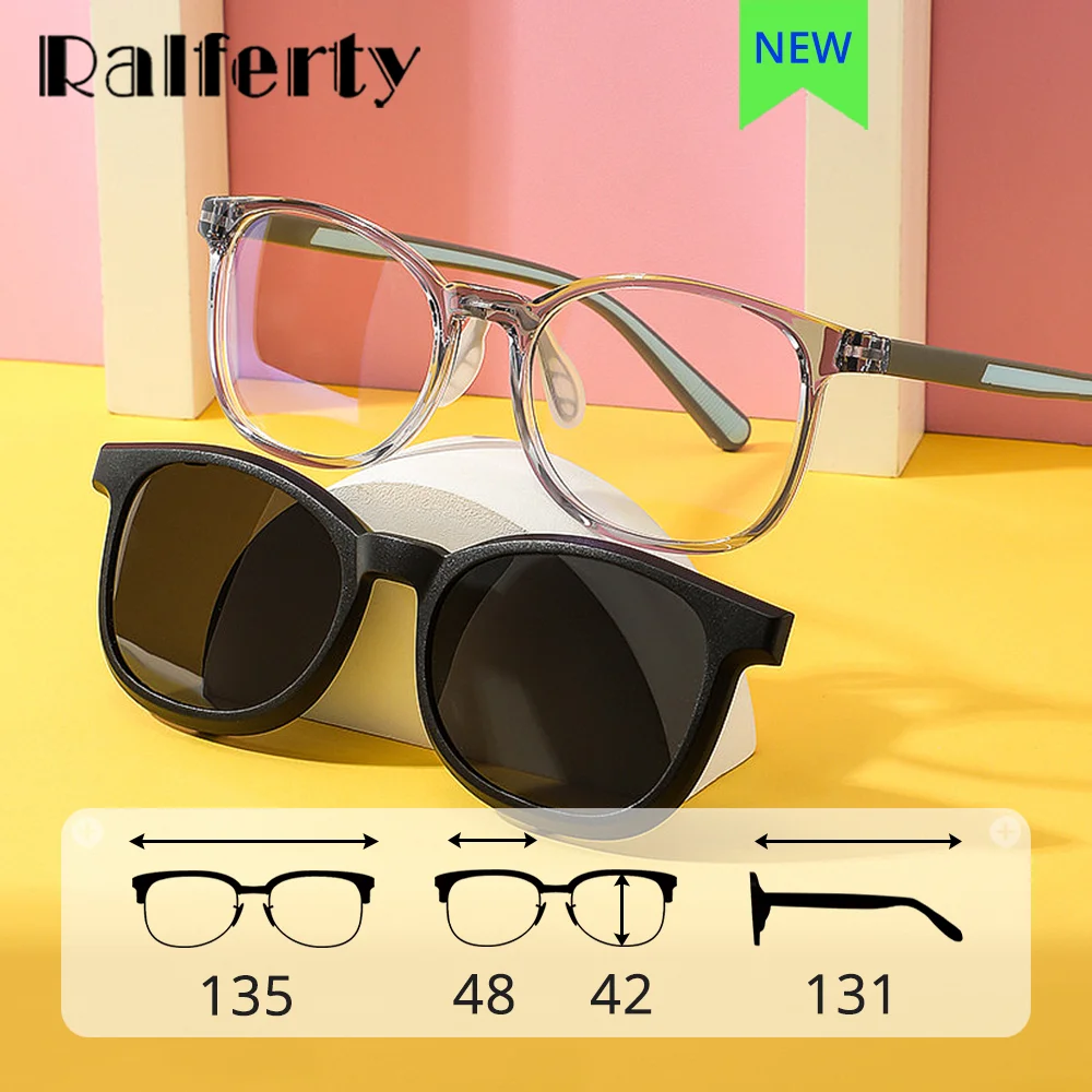 Ralferty 2 In 1 Clip On Glasses Child Kids Clear Glasses Frame With Sun Clip Transparent Optical Frame NO Myopia Prescription
Ralferty 2 In 1 Clip On Glasses Child Kids Clear Glasses Frame With Sun Clip Transparent Optical Frame NO Myopia Prescription