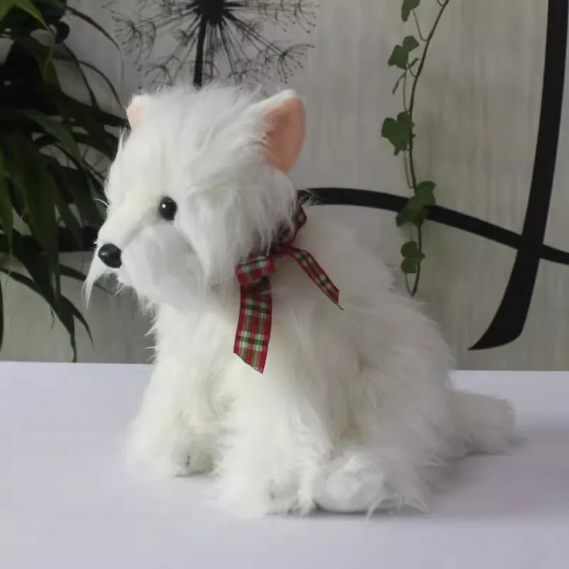 Simulated Animal White Dog West Highland Terrier Family Pet Farm Hound Puppy Hunter Model Plush Toy Stuffed Doll Girl Boy Gift
Simulated Animal White Dog West Highland Terrier Family Pet Farm Hound Puppy Hunter Model Plush Toy Stuffed Doll Girl Boy Gift