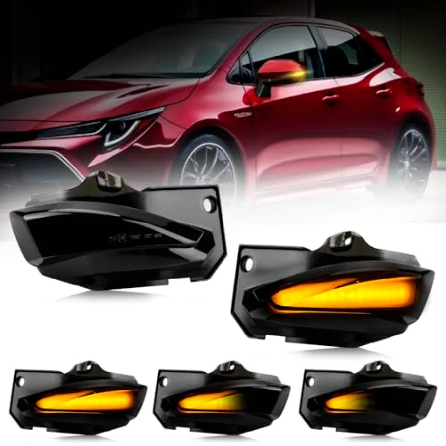 【Spot goods】Sequential LED Side Mirror Turn Signal Lights Smoked Lens for Toyo-ta Corolla 2019-2024 Dynamic Indicator Mirror Ma
【Spot goods】Sequential LED Side Mirror Turn Signal Lights Smoked Lens for Toyo-ta Corolla 2019-2024 Dynamic Indicator Mirror Ma