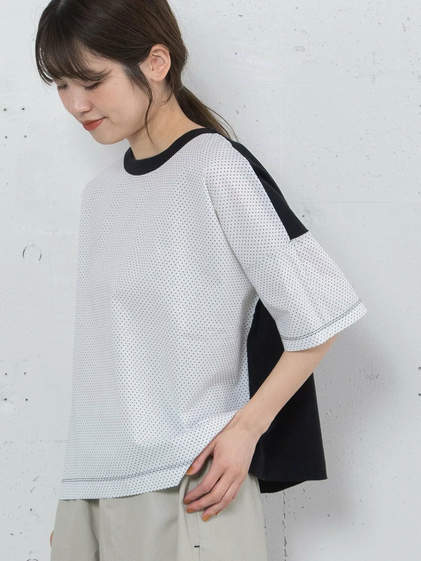Summer New Loose Japanese Style Pou Dou Dou Design Sense Mesh Splicing Short Sleeve Large Size Outline T Shirt Women's Fashion
Summer New Loose Japanese Style Pou Dou Dou Design Sense Mesh Splicing Short Sleeve Large Size Outline T Shirt Women's Fashion