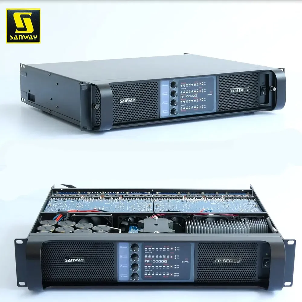 4CH Professional Audio Power Amplifiers 10000W High Power Sound System For DJ Stereo Stage Performance Live Show Audio Amp
4CH Professional Audio Power Amplifiers 10000W High Power Sound System For DJ Stereo Stage Performance Live Show Audio Amp