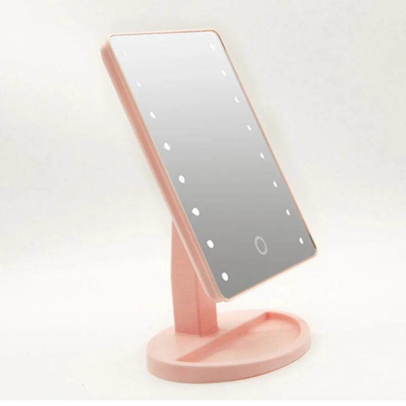 CASHOU12 Professional LED Touch Screen Makeup Mirror Luxury Mirror With 16 LED Lights 360 Degree Adjustable Table Make Up Mirror
CASHOU12 Professional LED Touch Screen Makeup Mirror Luxury Mirror With 16 LED Lights 360 Degree Adjustable Table Make Up Mirror