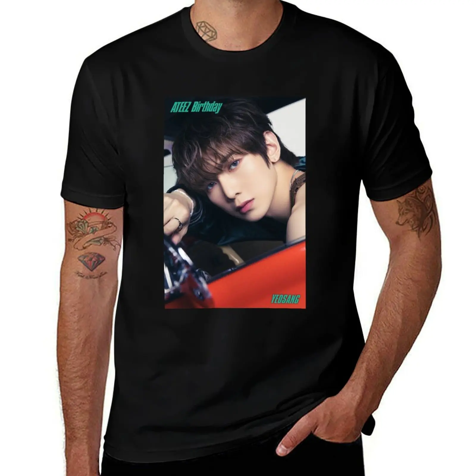t KPOP man shirt cotton shirt personalised man Birthday for ATEEZ T-Shirt t shirt t YEOSANG
t KPOP man shirt cotton shirt personalised man Birthday for ATEEZ T-Shirt t shirt t YEOSANG