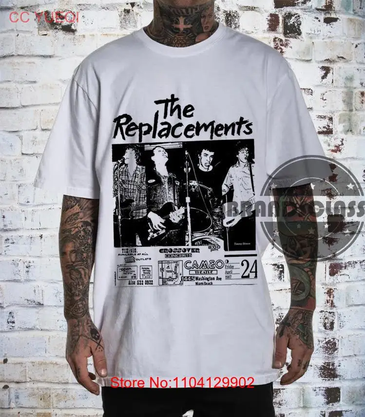 The Replacements T Shirt Rock Band Music Merch 90s Retro Nobrandsclass long or short sleeves
The Replacements T Shirt Rock Band Music Merch 90s Retro Nobrandsclass long or short sleeves