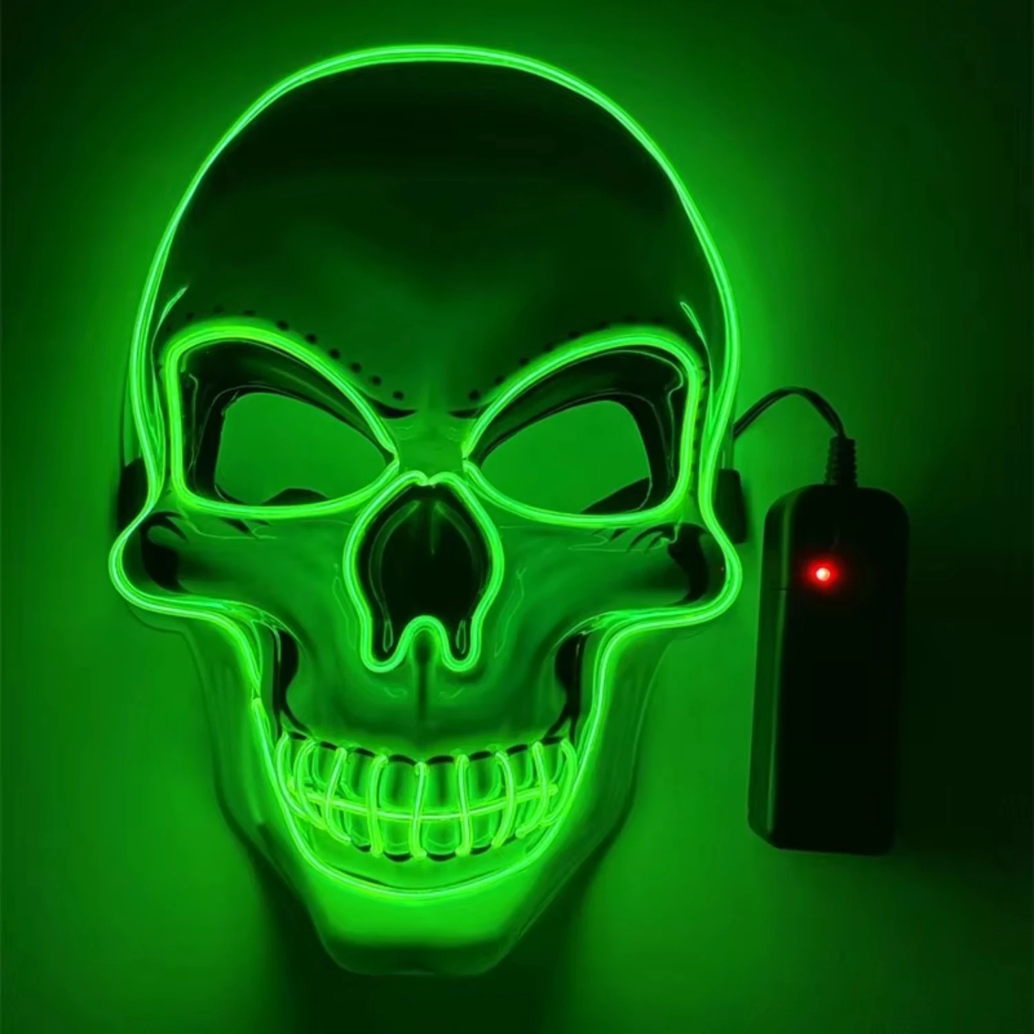 2024 Hot Selling Halloween Mask Head skull Horror Clown Luminous Prom Party LED Scary for Facepiec
2024 Hot Selling Halloween Mask Head skull Horror Clown Luminous Prom Party LED Scary for Facepiec