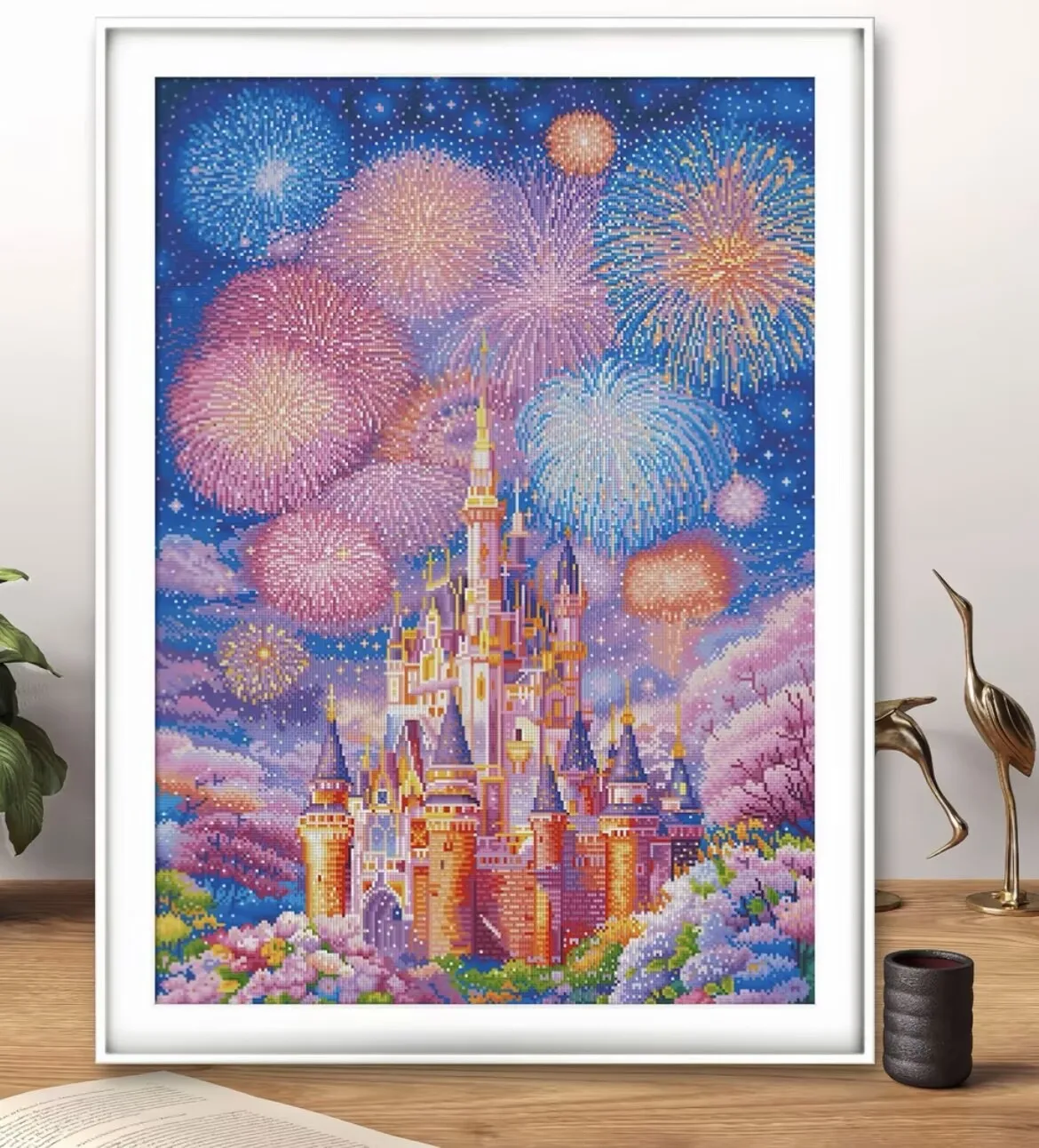 9CT 100X75 см замок рукоделие, сделай сам гостиная печатная вышивка крестиком, набор для вышивания полная хлопковая нить 51 цветов
9CT 100X75 см замок рукоделие, сделай сам гостиная печатная вышивка крестиком, набор для вышивания полная хлопковая нить 51 цветов