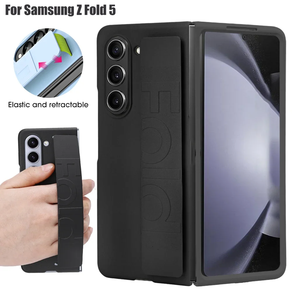 For Samsung Galaxy Z Fold 6 5 Case with Wristband Shockproof PC Cover Protection Thin Lightweight Bumper Shell for Z Fold 5 6 5G
For Samsung Galaxy Z Fold 6 5 Case with Wristband Shockproof PC Cover Protection Thin Lightweight Bumper Shell for Z Fold 5 6 5G