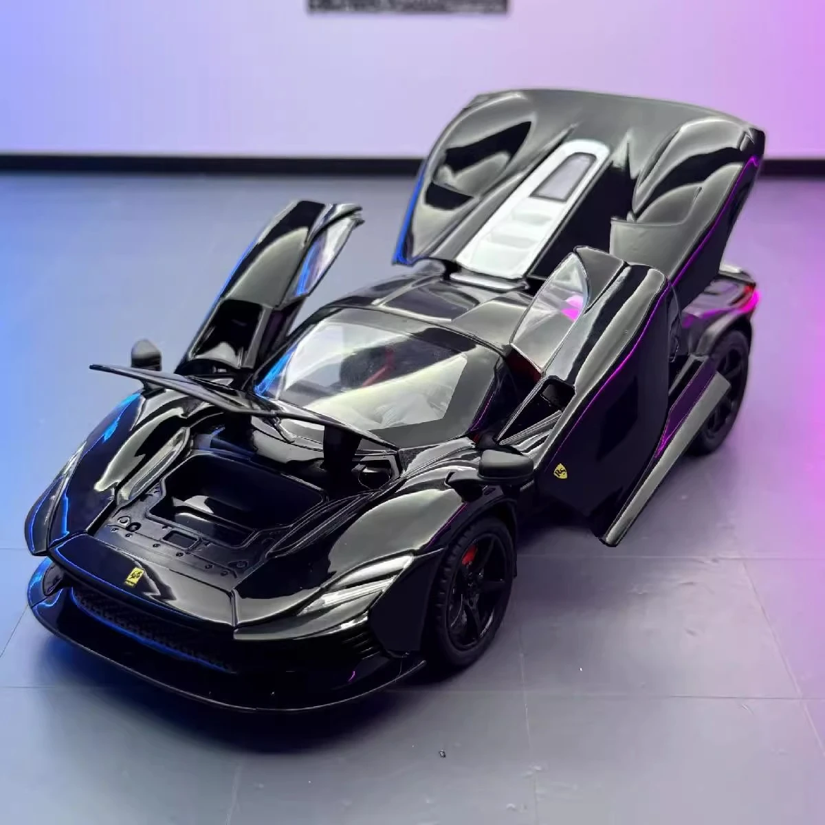 1:22 SP3 Supercar Alloy Miniature Car Model Diecast Metal Scale model Car Sound&Light Children Toy Car Vehicles Gifts
1:22 SP3 Supercar Alloy Miniature Car Model Diecast Metal Scale model Car Sound&Light Children Toy Car Vehicles Gifts