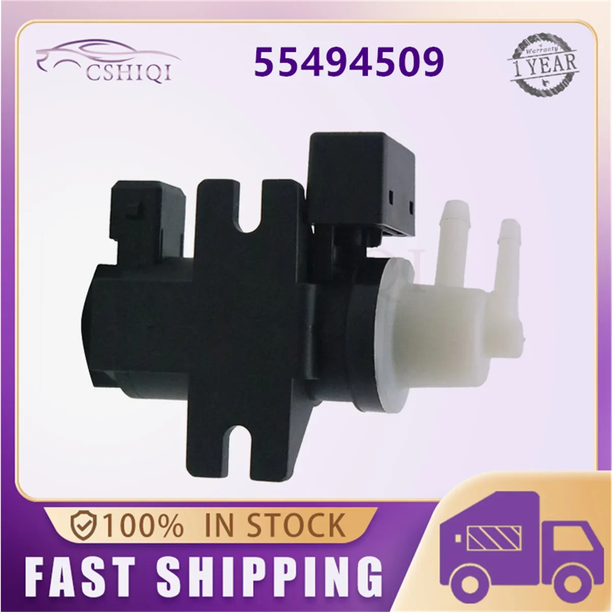 55494509 Turbo Solenoid Valve Wastegate Actuator For Vauxhall Opel Astra J Mk6 Cascada Corsa D Meriva B Mk2 Mokka Zafira C
55494509 Turbo Solenoid Valve Wastegate Actuator For Vauxhall Opel Astra J Mk6 Cascada Corsa D Meriva B Mk2 Mokka Zafira C