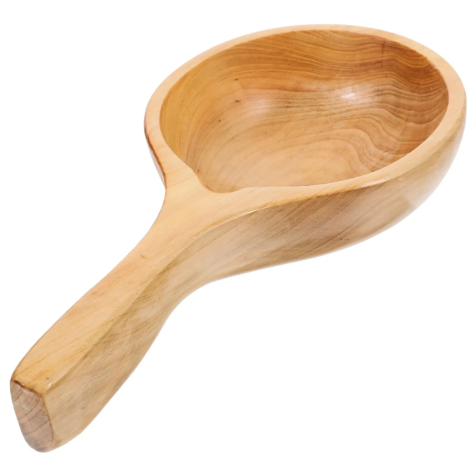Wood Ladle Water Scoop Ergonomic Kitchen Utensil Multipurpose Water Ladle for Home Restaurant Sauna Bathing Cooking
Wood Ladle Water Scoop Ergonomic Kitchen Utensil Multipurpose Water Ladle for Home Restaurant Sauna Bathing Cooking
