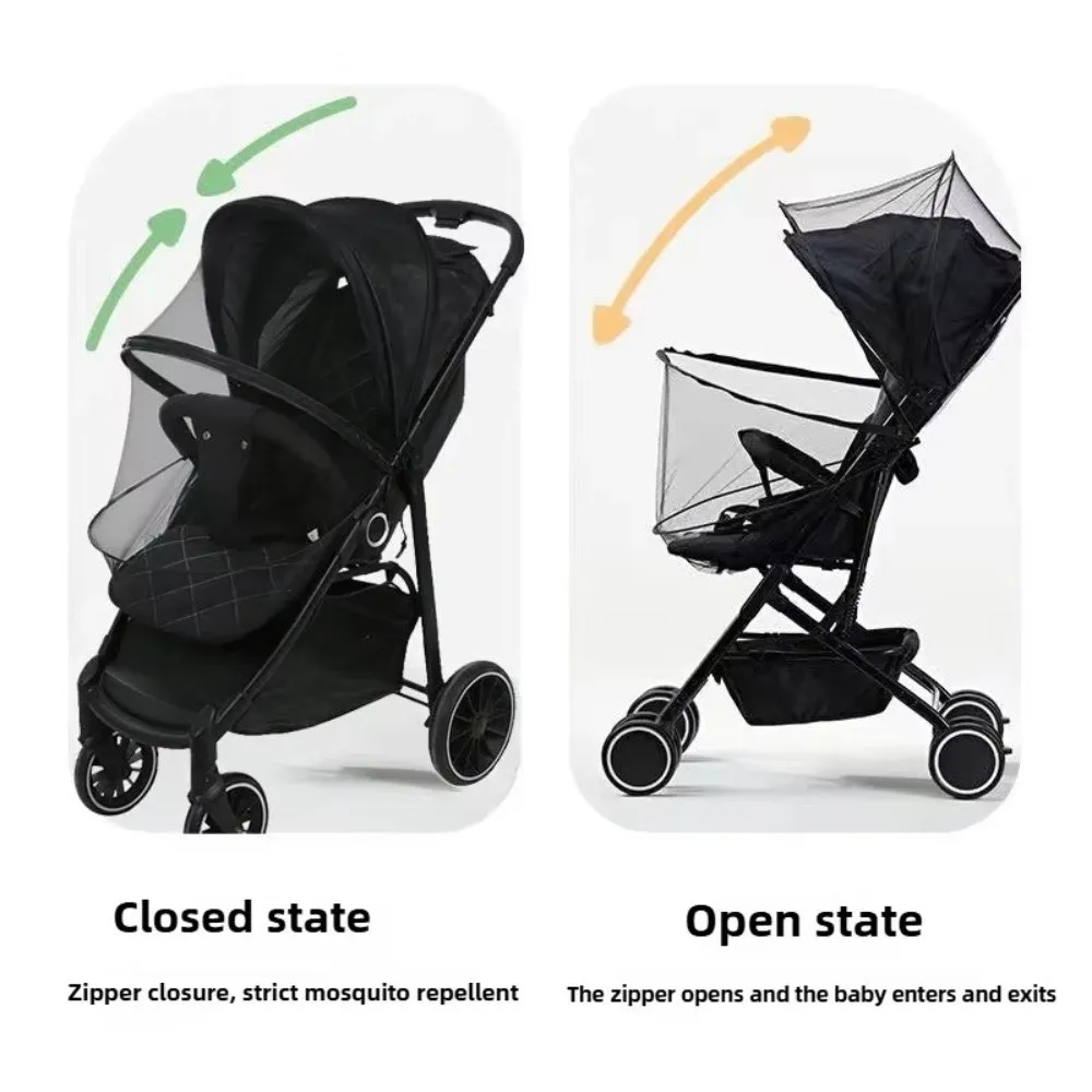 New Ventilate Stroller Mosquito Net Mesh Zipper Pushchair Mosquito Net Folding Cartoon Embroidery Baby Mosquito Cover Outside
New Ventilate Stroller Mosquito Net Mesh Zipper Pushchair Mosquito Net Folding Cartoon Embroidery Baby Mosquito Cover Outside
