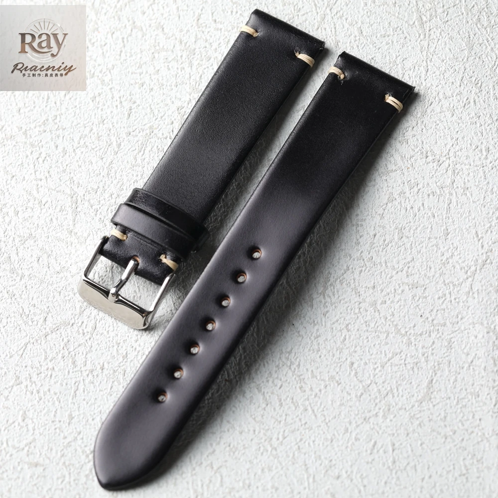 Кожаный ремешок ручной работы в японском стиле с лошадиными бедрами 18, 19, 20, 22 мм, черный мягкий ультратонкий кожаный ремешок, высококачественный кожаный мужской ремешок для часов
Кожаный ремешок ручной работы в японском стиле с лошадиными бедрами 18, 19, 20, 22 мм, черный мягкий ультратонкий кожаный ремешок, высококачественный кожаный мужской ремешок для часов