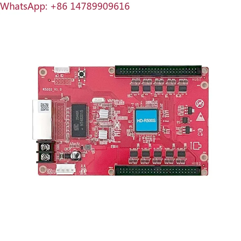LEDDisplay Receiving Card Huidu HD-R500S Single Color 50PIN SMD DIP Panel Video Wall Digital Signage Control Card
LEDDisplay Receiving Card Huidu HD-R500S Single Color 50PIN SMD DIP Panel Video Wall Digital Signage Control Card