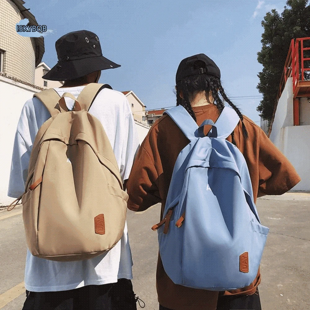 Versatile Canvas College Backpack Large Capacity Waterproof Travel Backpack Solid Color Computer Bag High School Students
Versatile Canvas College Backpack Large Capacity Waterproof Travel Backpack Solid Color Computer Bag High School Students