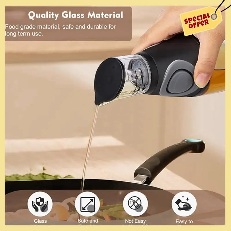 -BABQ 2X Oil Dispenser With Dosing Pump And Measuring Cup 250ML With Cleaning Brush
-BABQ 2X Oil Dispenser With Dosing Pump And Measuring Cup 250ML With Cleaning Brush