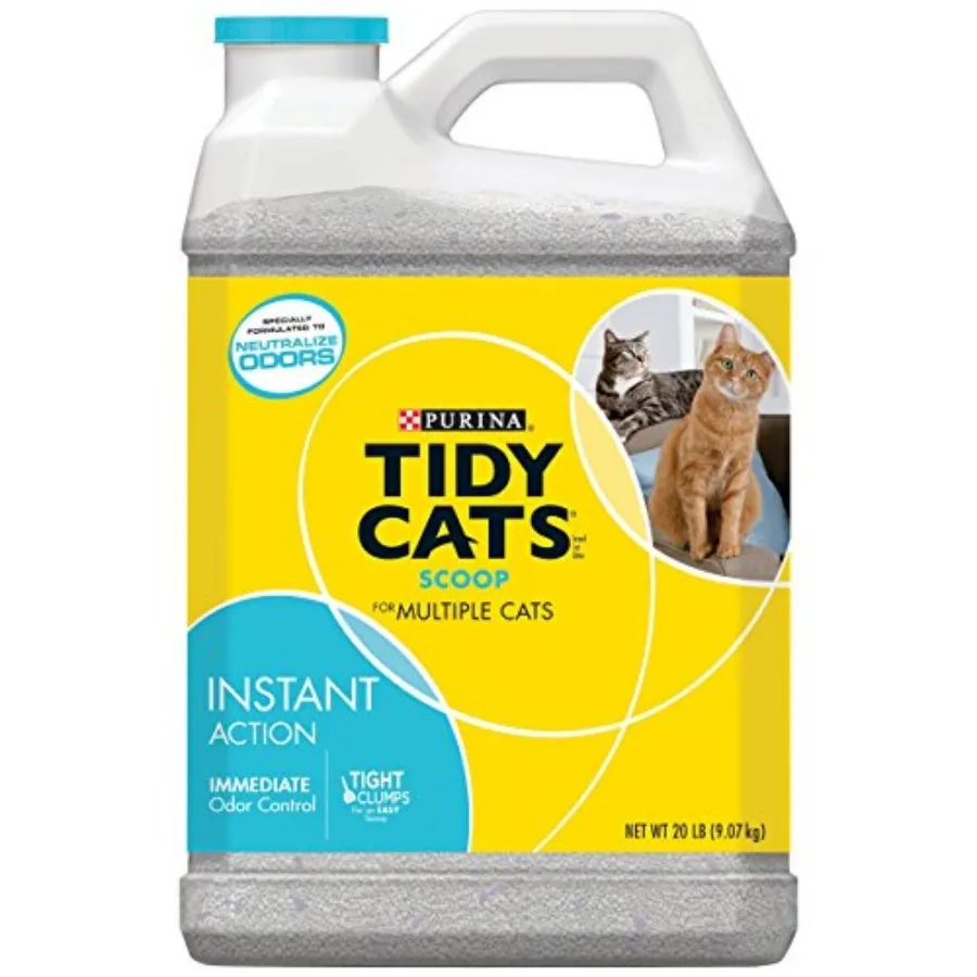 Scoop Cat Box Filler Instant Action, Immediate Odor Control, Formulated For Multiple Cats, 20 Lb
Scoop Cat Box Filler Instant Action, Immediate Odor Control, Formulated For Multiple Cats, 20 Lb