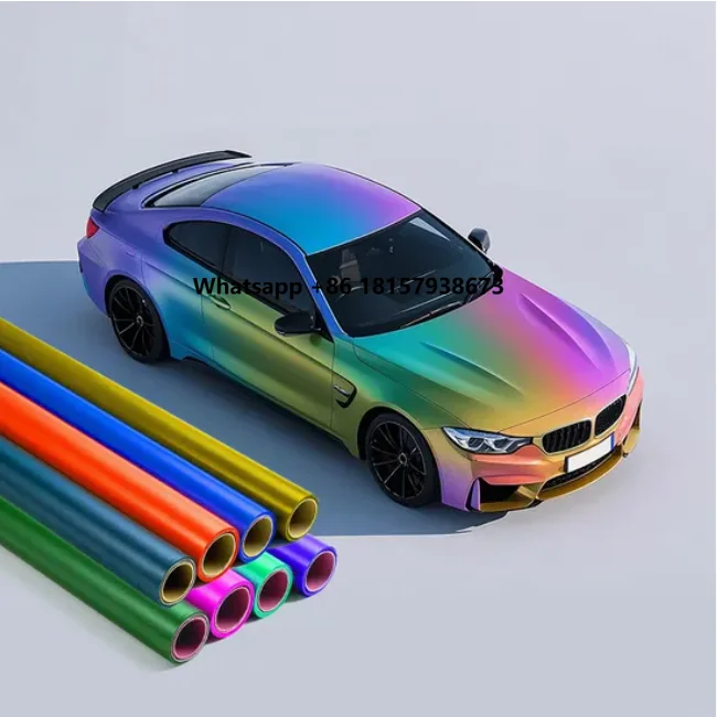 Source factory color paint protective film price PPF car color changing film car design wrapping vinyl film
Source factory color paint protective film price PPF car color changing film car design wrapping vinyl film