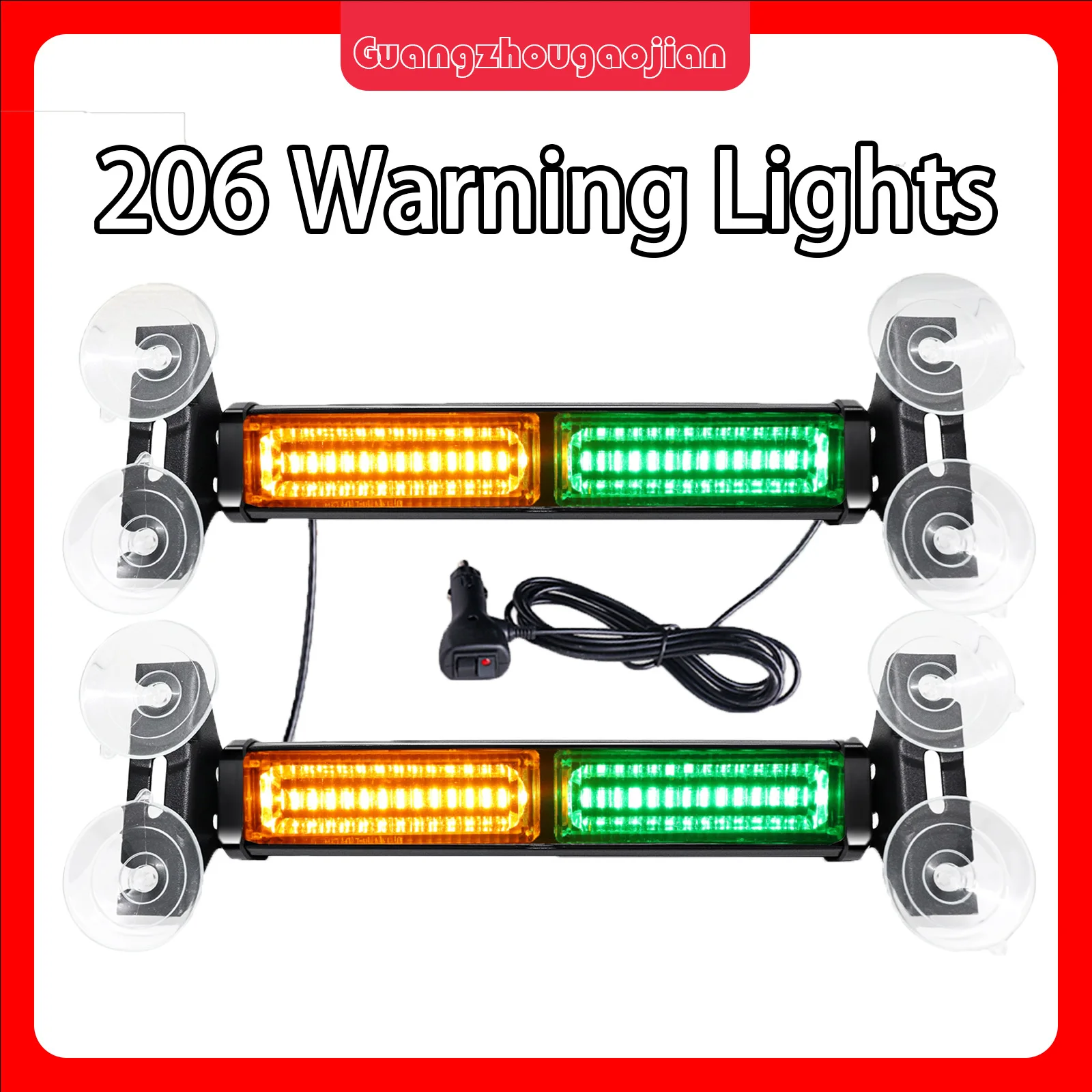2 in 1 30LED Warning Strobe Lights New Style Flashing Beacon for Cars/Trailers/Trucks Windshields Indicators Enhanced Visibility
2 in 1 30LED Warning Strobe Lights New Style Flashing Beacon for Cars/Trailers/Trucks Windshields Indicators Enhanced Visibility