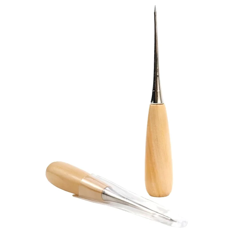 SYW-10Pcs Leather Sewing Awl With Wood Handle Leather Craft Awl Tools Leather Sewing Awl For Leather Working
SYW-10Pcs Leather Sewing Awl With Wood Handle Leather Craft Awl Tools Leather Sewing Awl For Leather Working