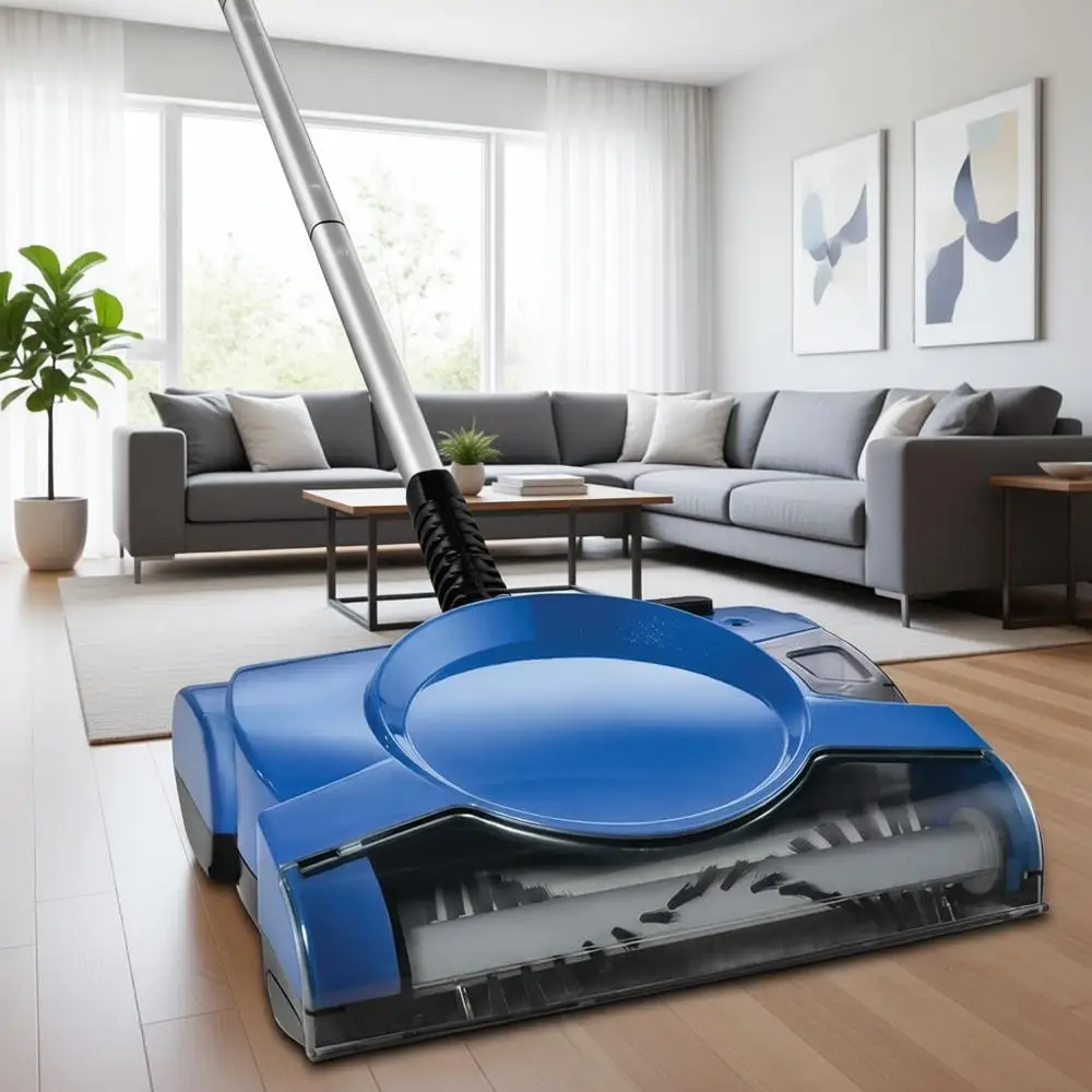 Аккумуляторная поломоечная машина, моторизованная щетка, компактная поворотная конструкция, легкоочищаемый пылесборник, 10 режимов уборки, мощное удаление мусора
Аккумуляторная поломоечная машина, моторизованная щетка, компактная поворотная конструкция, легкоочищаемый пылесборник, 10 режимов уборки, мощное удаление мусора