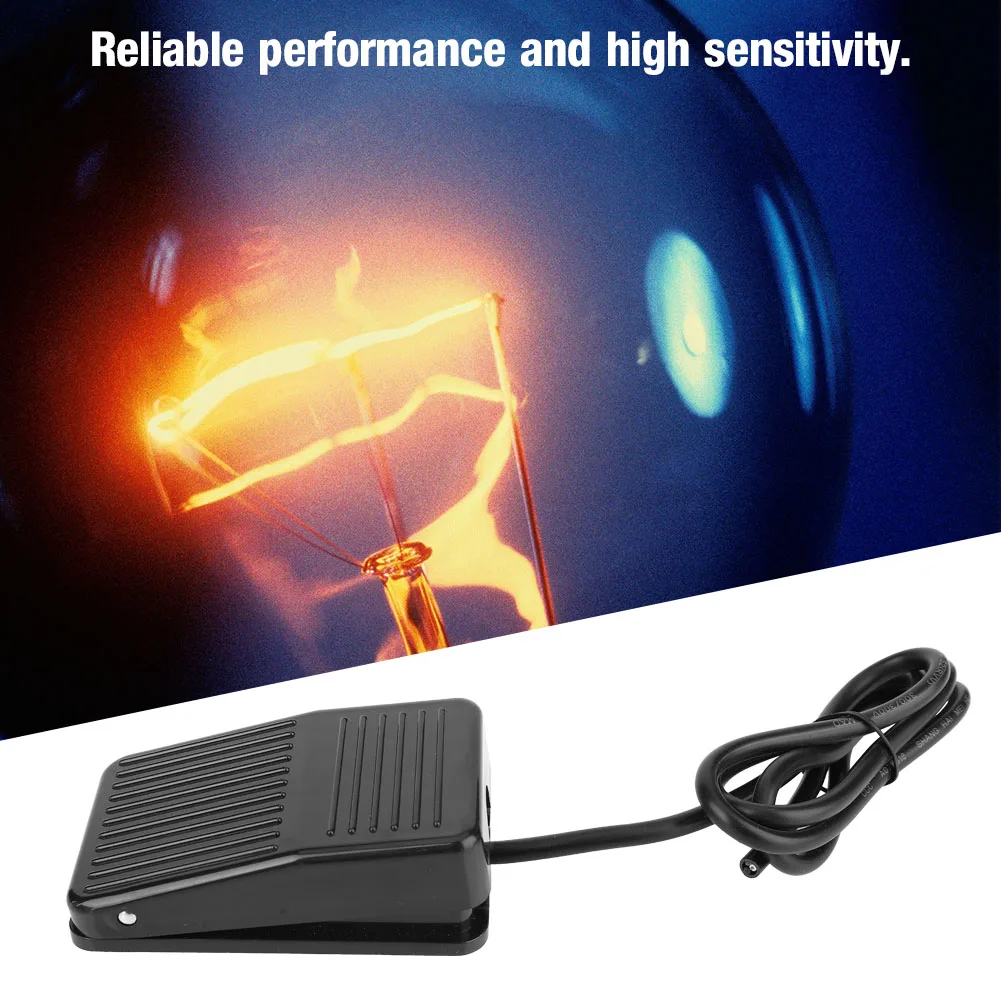 Foot Control Momentary Foot Controller TFS-01 250VAC 10A Anti slip MomentaryFoot Controller Pedal Control Black
Foot Control Momentary Foot Controller TFS-01 250VAC 10A Anti slip MomentaryFoot Controller Pedal Control Black