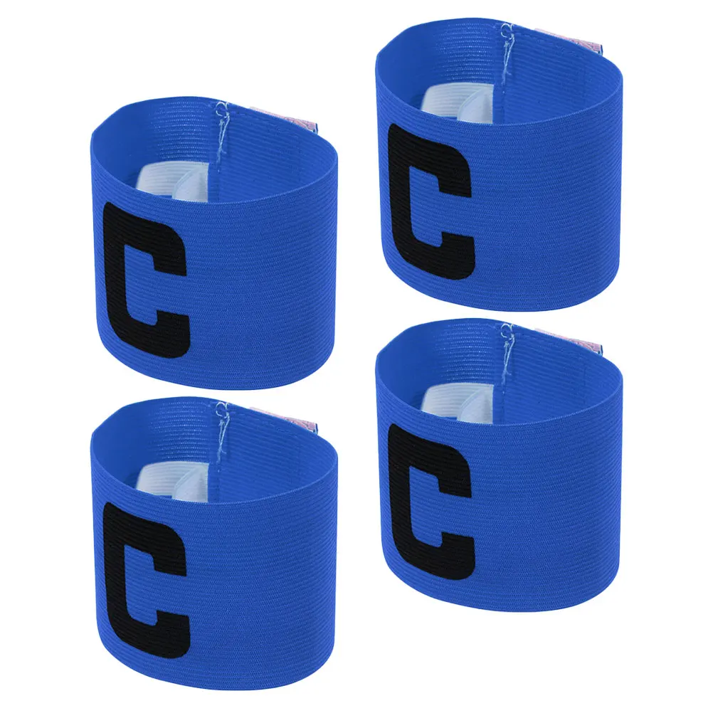 4 Pcs Football Captain Armbands Adjustable C-shaped Bands for Soccer Rugby Basketball Durable Bright Leader Band Arm Sign
4 Pcs Football Captain Armbands Adjustable C-shaped Bands for Soccer Rugby Basketball Durable Bright Leader Band Arm Sign