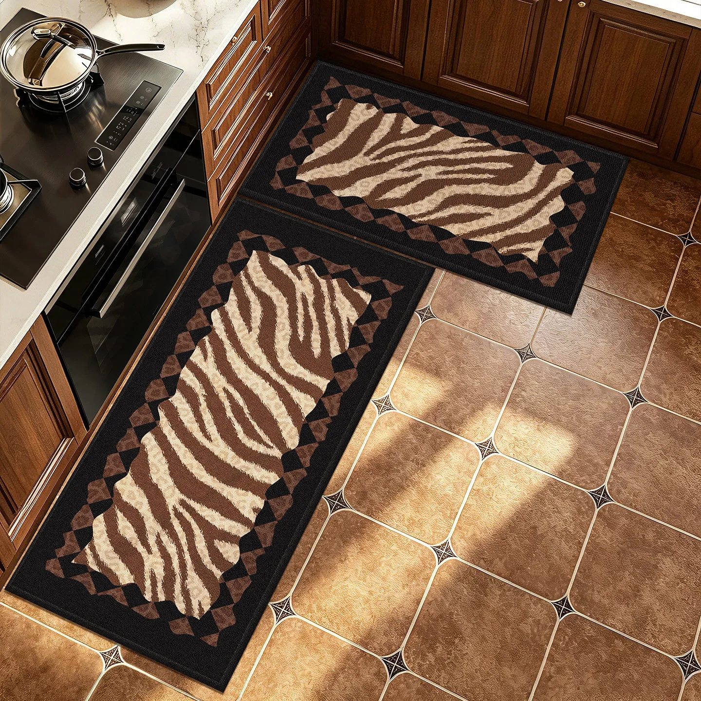 Vintage Geometric Pattern Light Luxury Kitchen Floor Mat Non-slip Carpet Long Strip Runner Rugs Home Decoration Коврик Для Кухни
Vintage Geometric Pattern Light Luxury Kitchen Floor Mat Non-slip Carpet Long Strip Runner Rugs Home Decoration Коврик Для Кухни