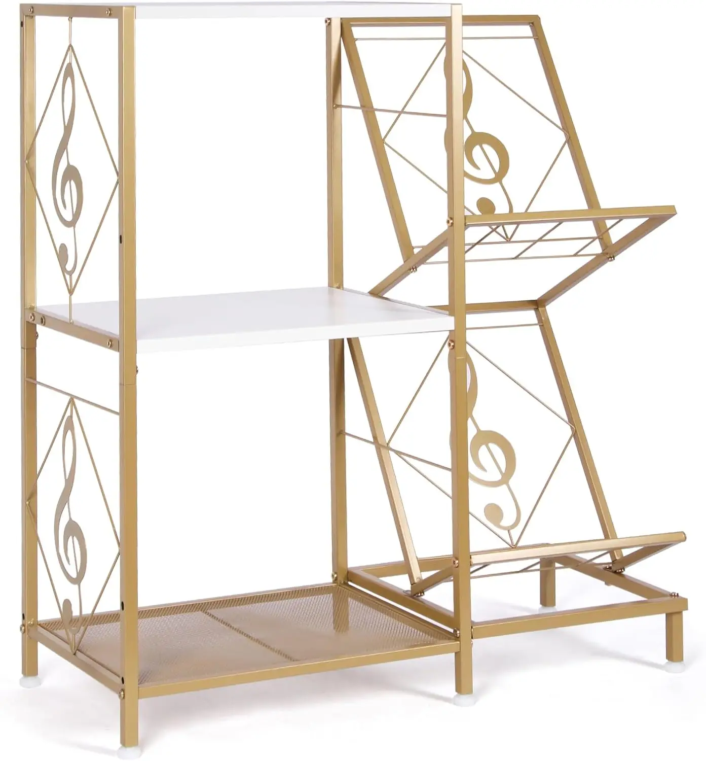 Record Player Stand with Vinyl Record Storage, Turntable Stand with 2-Tier Vinyl Display Shelf & Metal Frame, Vinyl Holder
Record Player Stand with Vinyl Record Storage, Turntable Stand with 2-Tier Vinyl Display Shelf & Metal Frame, Vinyl Holder
