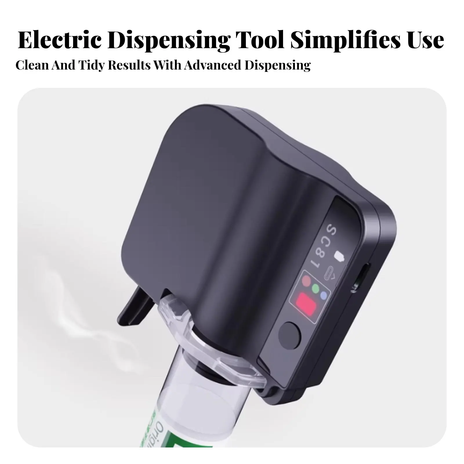 Dispenser Glue Pump-Unrestricted Electric Glue Power Tool Exact Control Battery-Ope Speed D for DIY Hobbyists, Workshop, Home
Dispenser Glue Pump-Unrestricted Electric Glue Power Tool Exact Control Battery-Ope Speed D for DIY Hobbyists, Workshop, Home