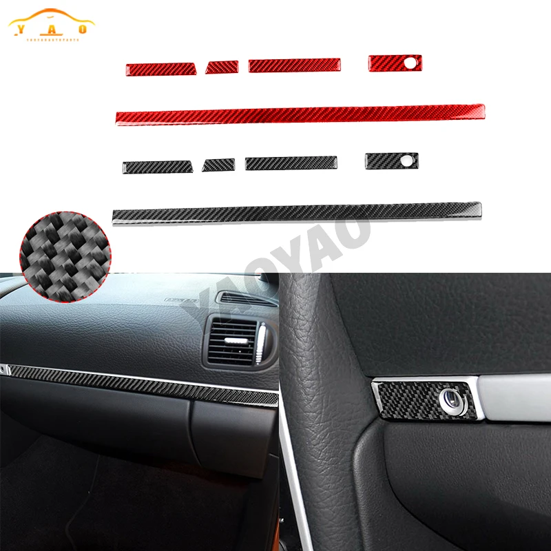 For Porsche Cayenne GTS Turbo S 2003-2010 Real Carbon Fiber Car Instrument Panel Frame Cover Trim Sticker Interior Accessories
For Porsche Cayenne GTS Turbo S 2003-2010 Real Carbon Fiber Car Instrument Panel Frame Cover Trim Sticker Interior Accessories