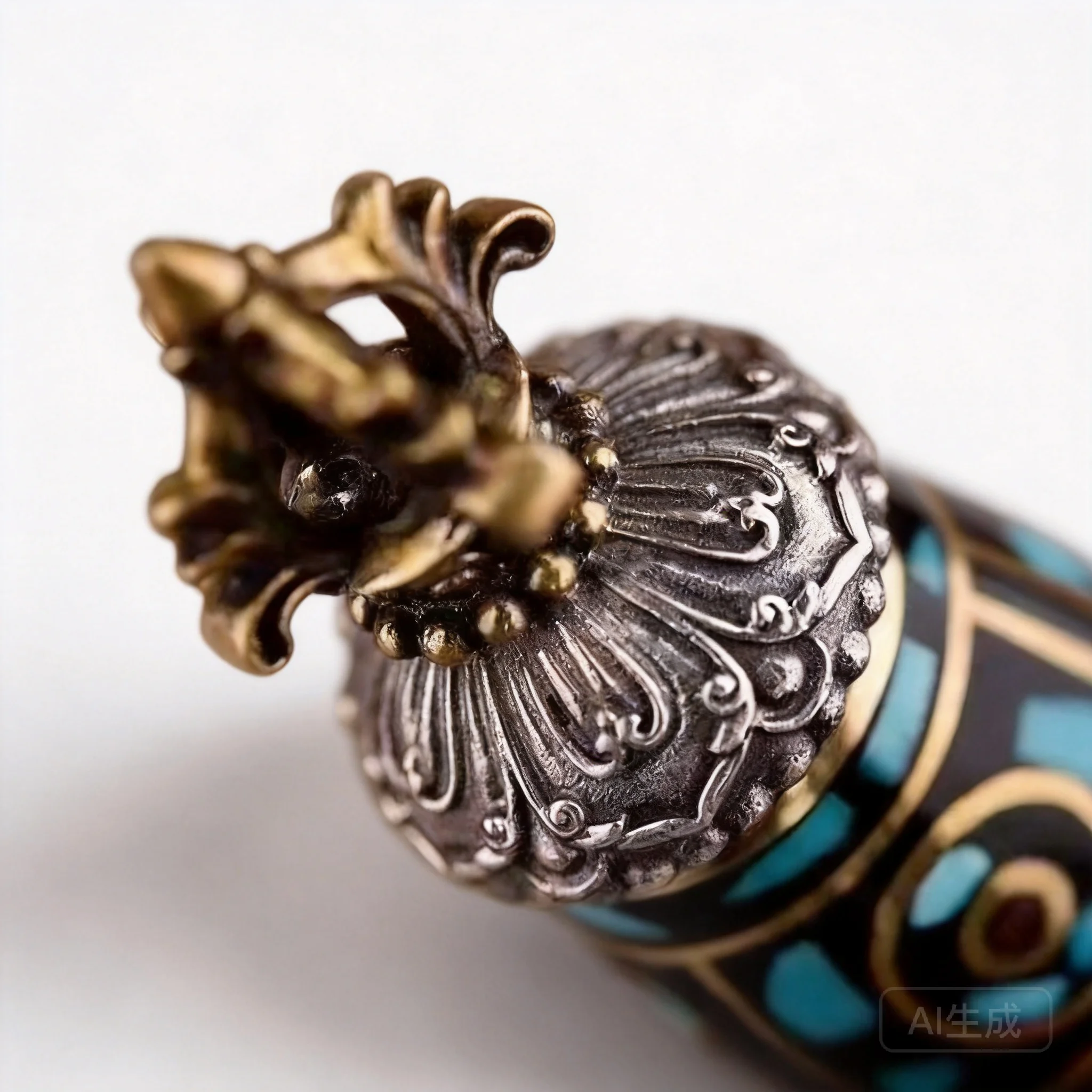 Tibetan Ethnic Lucky Vajra Double Fish Dzi Bead Pendant Silver Plated Copper Retro Blessing Wealth Attracting Good Luck Unisex
Tibetan Ethnic Lucky Vajra Double Fish Dzi Bead Pendant Silver Plated Copper Retro Blessing Wealth Attracting Good Luck Unisex