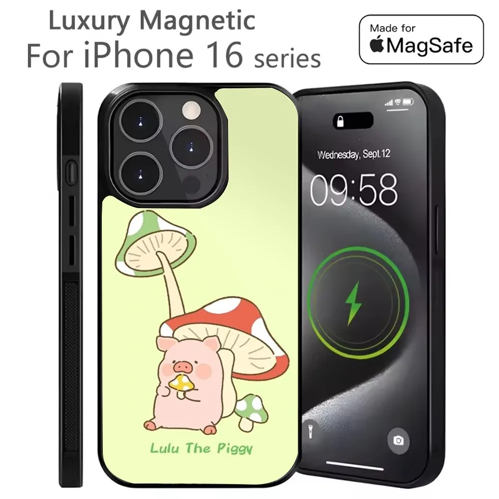 Cute piggy Phone Case For iPhone 16,15,14,13,12,11,Plus,Pro,Max Mini Magsafe Magnetic Wireless Charging
Cute piggy Phone Case For iPhone 16,15,14,13,12,11,Plus,Pro,Max Mini Magsafe Magnetic Wireless Charging