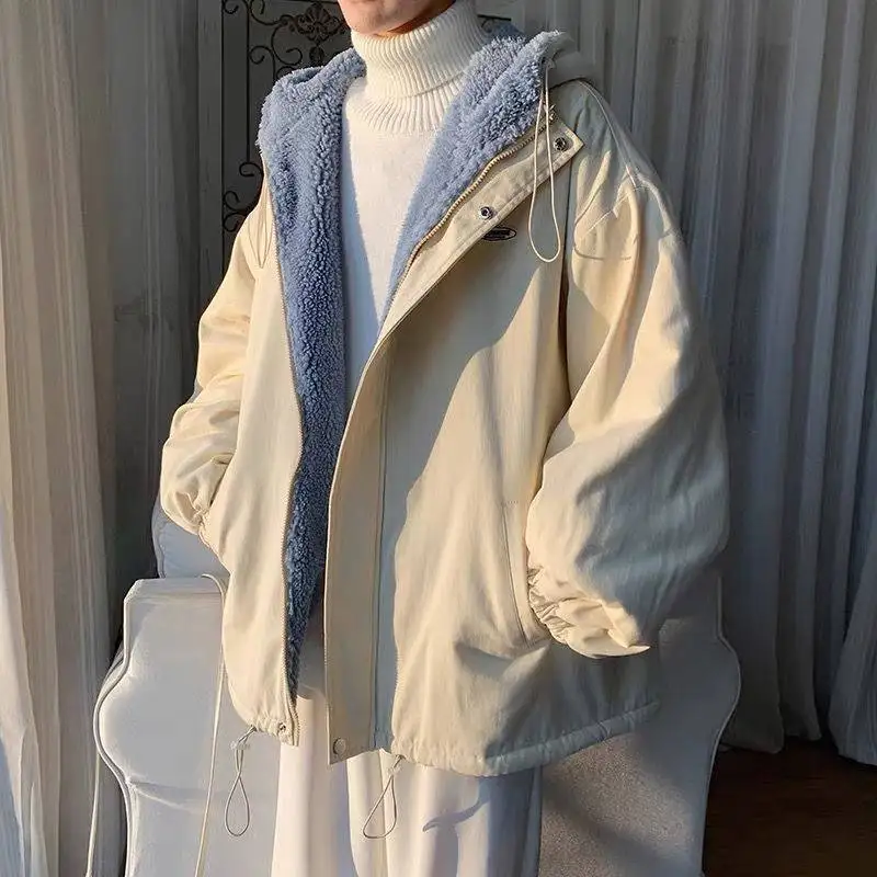 Lamb coat winter teddy faux fur thickened tooling cotton clothes loose cotton padded jacket winter clothes jacket women
Lamb coat winter teddy faux fur thickened tooling cotton clothes loose cotton padded jacket winter clothes jacket women