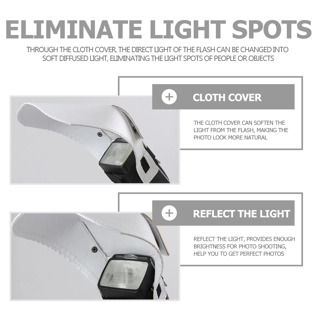 2pcs Adjustable Camera Flash Light Diffuser For Photography Studio Video Lighting Tools Compact Durable Pu Material Reflective
2pcs Adjustable Camera Flash Light Diffuser For Photography Studio Video Lighting Tools Compact Durable Pu Material Reflective