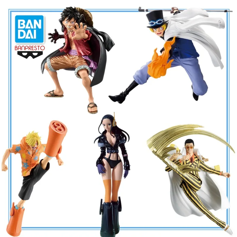 In Stock Original BANDAI BANPRESTO ONE PIECE Monkey D. Luffy Sabo BATTLE RECORD COLLECTION-BORSALINO Anime Character Toys Gifts
In Stock Original BANDAI BANPRESTO ONE PIECE Monkey D. Luffy Sabo BATTLE RECORD COLLECTION-BORSALINO Anime Character Toys Gifts