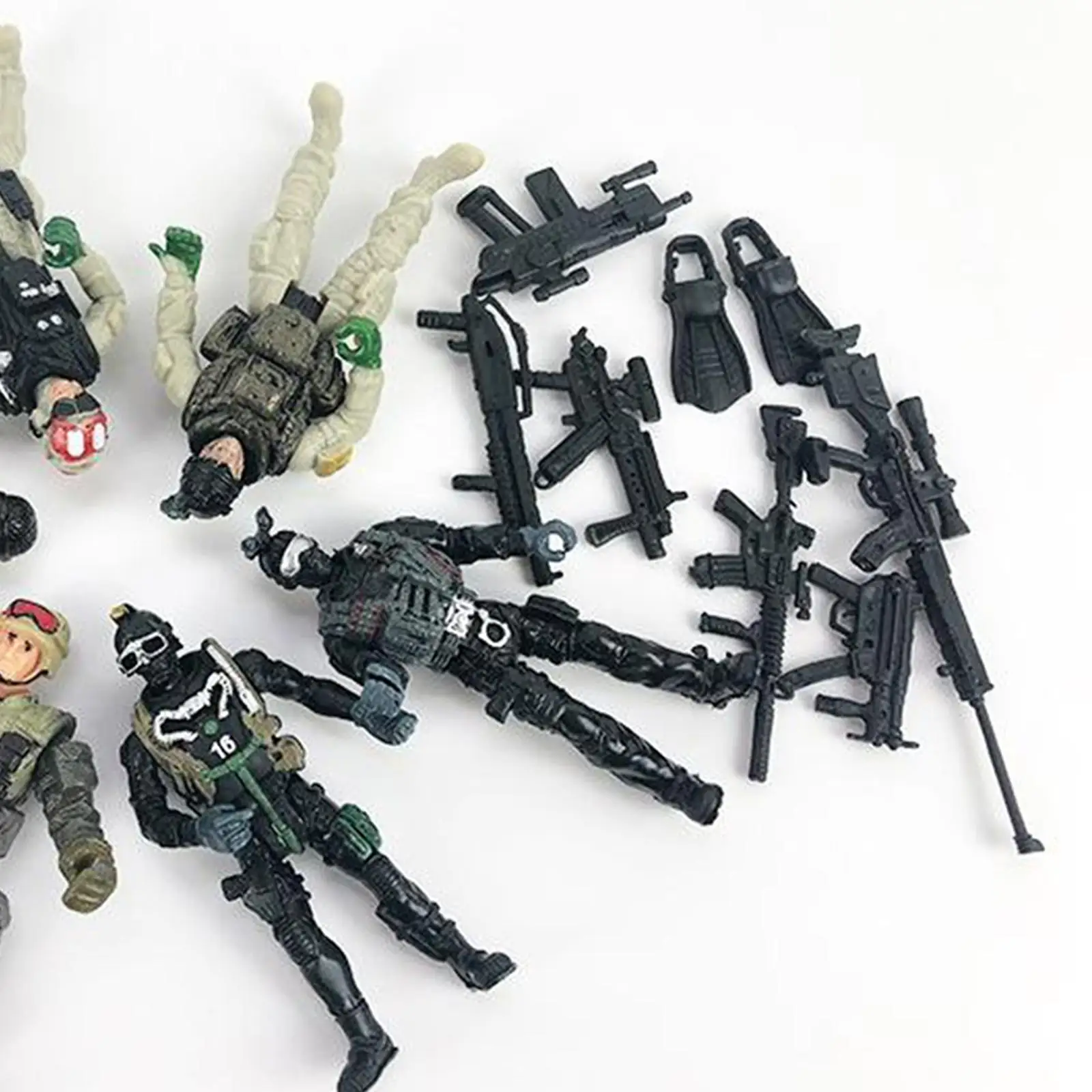 Set of 6 Kids Toy American Soldiers W/ Model Realistic Figure Boy's Gift
Set of 6 Kids Toy American Soldiers W/ Model Realistic Figure Boy's Gift