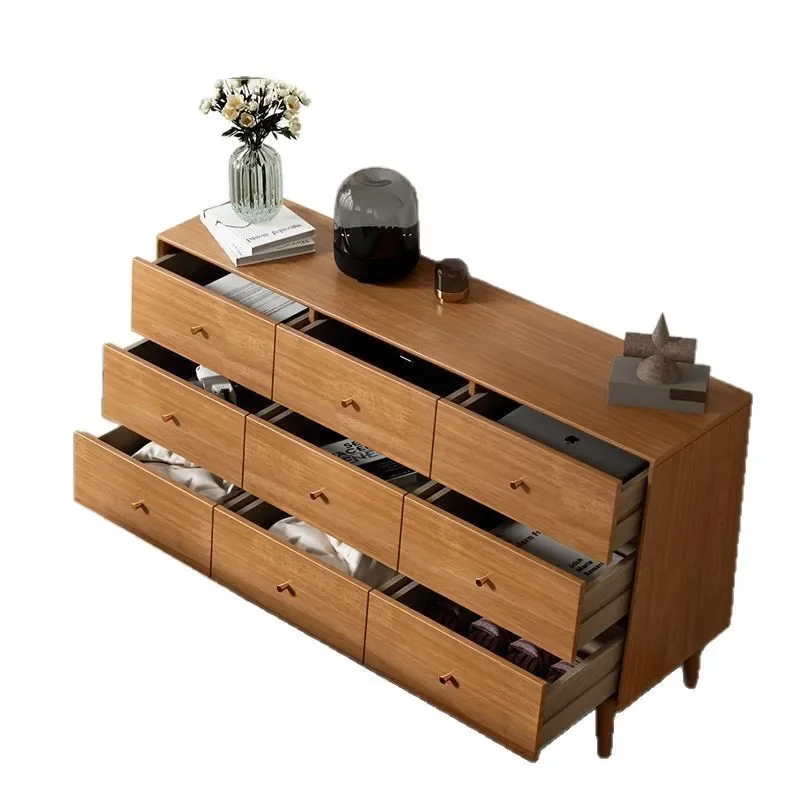 Solid wood chest, bedroom storage six chest cabinets, dressing table, modern simple dining side lockers, living room high drawer
Solid wood chest, bedroom storage six chest cabinets, dressing table, modern simple dining side lockers, living room high drawer