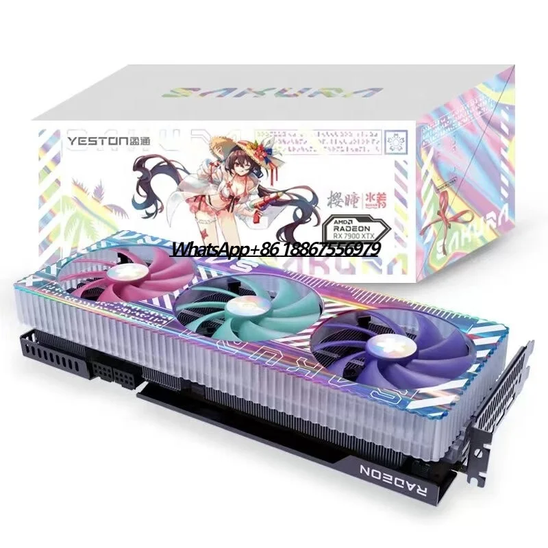 Wholesale GPU Gaming PC Placa De Video Graphics Card 24GB Yeston AMD Radeon RX 7900 XTX
Wholesale GPU Gaming PC Placa De Video Graphics Card 24GB Yeston AMD Radeon RX 7900 XTX