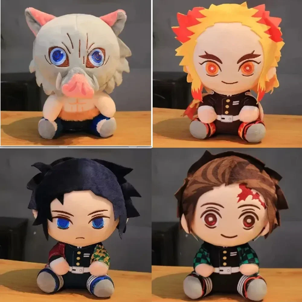 20 см популярные японские плюшевые куклы Demon Slayer, милые аниме Kimetsu No Yaiba Kamado Tanjirou Nezuko Zenitsu Kyoujurou, игрушки, подарки для детей
20 см популярные японские плюшевые куклы Demon Slayer, милые аниме Kimetsu No Yaiba Kamado Tanjirou Nezuko Zenitsu Kyoujurou, игрушки, подарки для детей