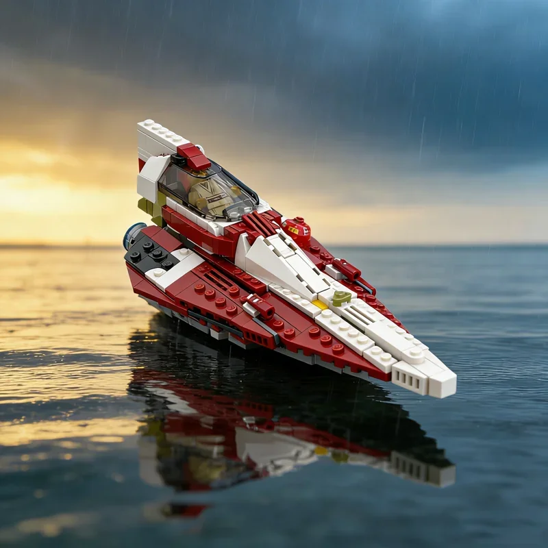 277pcs MOC Delta 7 Starfighter Star Battle Model Building Blocks Architecture Festival Gifts DIY Idea Education Toy Brick
277pcs MOC Delta 7 Starfighter Star Battle Model Building Blocks Architecture Festival Gifts DIY Idea Education Toy Brick
