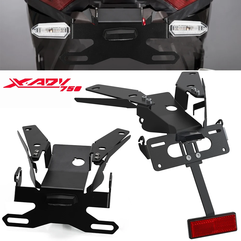 For HONDA XADV 750 2021-2022-2023-2024 License Plate Holder Bracket Rear Tail Tidy Fender Eliminator Kit Motorcycle Accessories
For HONDA XADV 750 2021-2022-2023-2024 License Plate Holder Bracket Rear Tail Tidy Fender Eliminator Kit Motorcycle Accessories