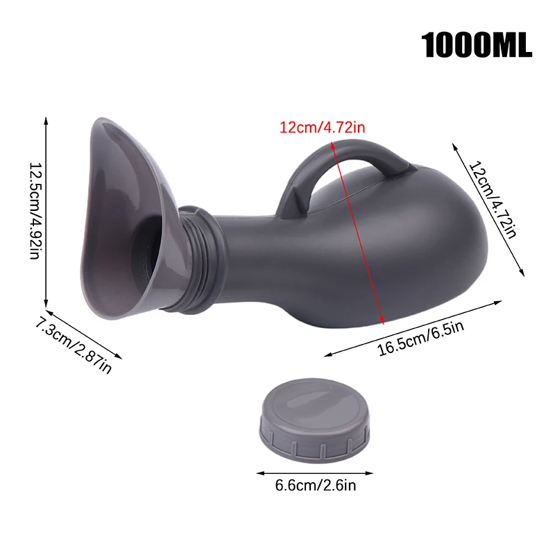 1000ML Portable Thick Mobile Urinal for Outdoor Camping Car Travel - Pee Bottle for Women And Men
1000ML Portable Thick Mobile Urinal for Outdoor Camping Car Travel - Pee Bottle for Women And Men