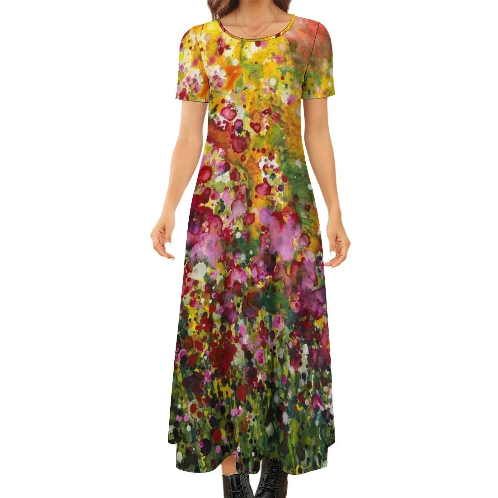 Flora & May Signature Piece Round Neck Short Sleeve Dress Women"s skirt Women"s clothing
Flora & May Signature Piece Round Neck Short Sleeve Dress Women"s skirt Women"s clothing